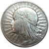 10 злотых 1933 года. Королева Ядвига. XF. №3 купить на monitex.com.ua - 0 10 злотых 1933 года. Королева Ядвига. XF. №3