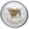 1 долар 2009 року. Рік бика. Австралія. 31,1 грам (з покриттям) купити на monitex.com.ua - 0 1 долар 2009 року. Рік бика. Австралія. 31,1 грам (з покриттям)