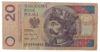 Банкнота 20 злотих 1994 року, Польща, VF, №2 купити на monitex.com.ua - 0 Банкнота 20 злотих 1994 року, Польща, VF, №2
