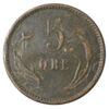 5 ере 1884 року. Кристіан ІХ. Данія F-VF купити на monitex.com.ua - 0 5 ере 1884 року. Кристіан ІХ. Данія F-VF