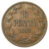 10 пенні 1895 року для Фінляндії, Микола II, VF-XF купити на monitex.com.ua - 0 10 пенні 1895 року для Фінляндії, Микола II, VF-XF