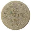 25 пенні 1917 року, S (Росія для Фінляндії), Микола II, VF, №2 купити на monitex.com.ua - 0 25 пенні 1917 року, S (Росія для Фінляндії), Микола II, VF, №2