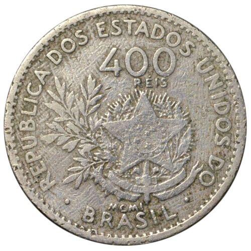 400 реалів 1901 року. Бразилія. VF