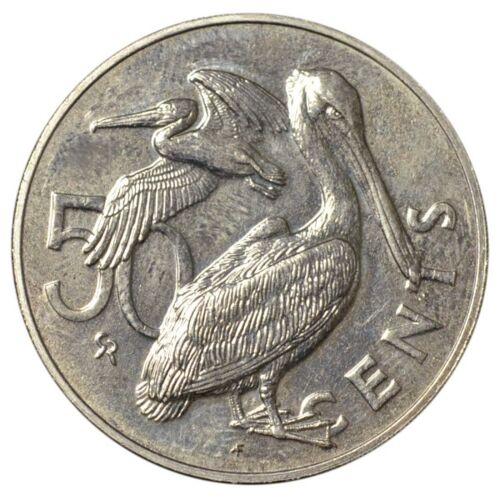 50 центів 1980 року. Віргінські острови. UNC