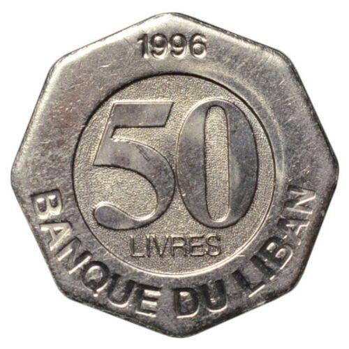 50 ліврів 1996 року Ліван UNC
