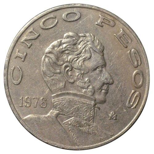 5 песо 1976 року. Мексика VF-XF