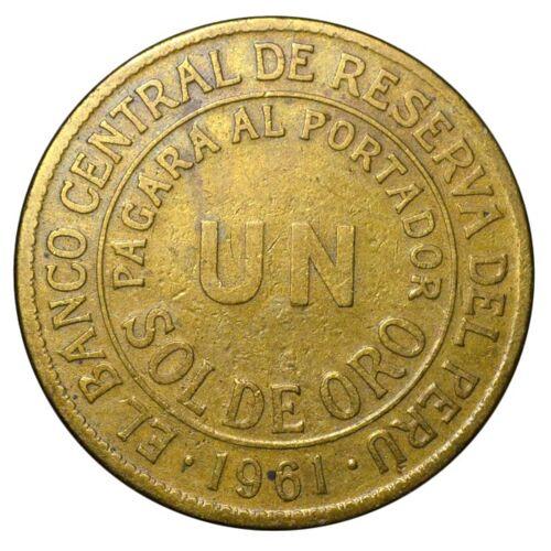 1 соль 1961 року, Перу, VF-XF