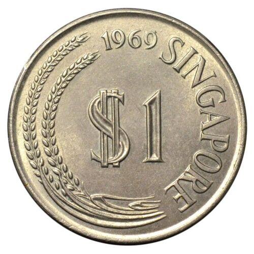 1 долар 1969 року Сінгапур UNC