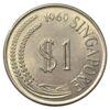 1 долар 1969 року Сінгапур UNC купити на monitex.com.ua - 0 1 долар 1969 року Сінгапур UNC