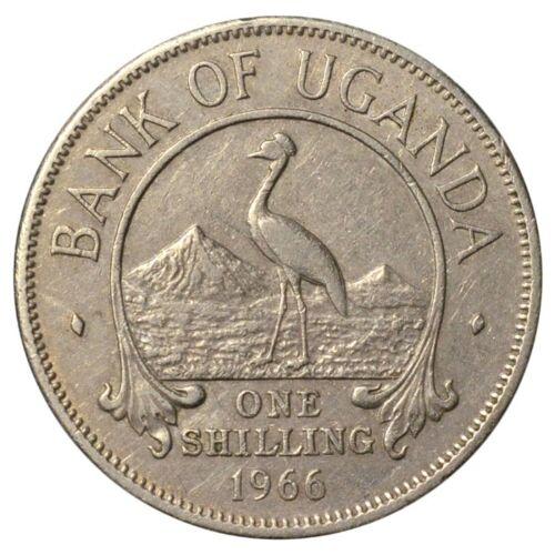 1 шилінг 1966 року. Уганда VF
