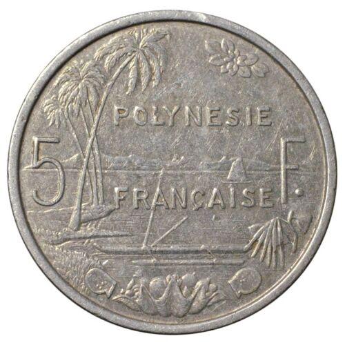 5 франків 1982 року, Французька Полінезія, XF
