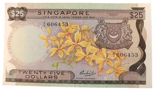 Банкнота 25 доларів 1972 рік, Сінгапур, XF+
