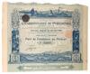 Акция 100 франков Угольные шахты Победенко 1898 года, Донбасс, VF-XF купить на monitex.com.ua - 0 Акция 100 франков Угольные шахты Победенко 1898 года, Донбасс, VF-XF