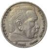 5 рейхсмарок 1939 года, «A», Гинденбург, Третий Рейх, VF купить на monitex.com.ua - 0 5 рейхсмарок 1939 года, «A», Гинденбург, Третий Рейх, VF