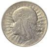 5 злотых 1933 года. Королева Ядвига. XF, №12 купить на monitex.com.ua - 0 5 злотых 1933 года. Королева Ядвига. XF, №12