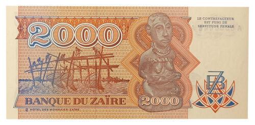 Банкнота 2000 заїрів 1991 року, Конго (Заїр), UNC Банкнота 2000 заїрів 1991 року, Конго (Заїр), UNC