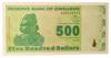 Банкнота 500 доларів 2009 року, Зімбабве, UNC купити на monitex.com.ua - 0 Банкнота 500 доларів 2009 року, Зімбабве, UNC