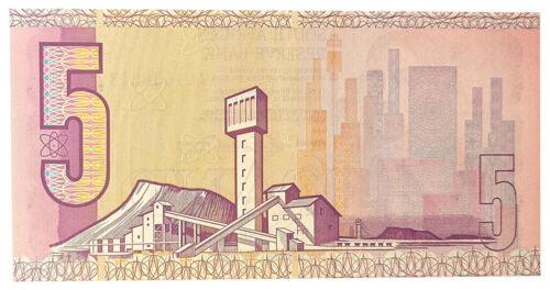 Банкнота 5 рендів 1990 року, Південна Африка (ПАР), UNC Банкнота 5 рендів 1990 року, Південна Африка (ПАР), UNC
