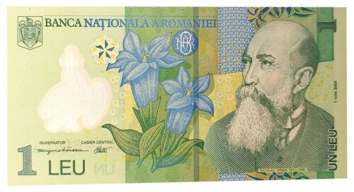 Банкнота 1 лей 2005 року, Румунія, UNC