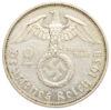 2 рейхсмарки 1938 року, «А» Гінденбург, Третій Рейх, XF купити на monitex.com.ua - 0 2 рейхсмарки 1938 року, «А» Гінденбург, Третій Рейх, XF