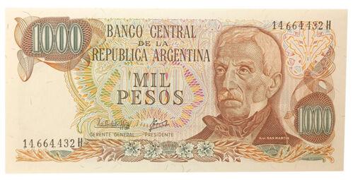 Банкнота 1000 песо 1976 року, Аргентина, AU