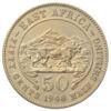 50 центів 1948 року Британська Східна Африка XF купити на monitex.com.ua - 0 50 центів 1948 року Британська Східна Африка XF