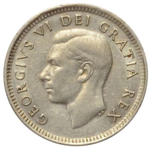 10 центів 1951 року Канада VF 10 центів 1951 року Канада VF