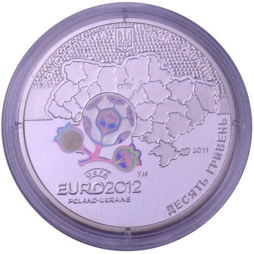 Набір ювілейних монет 2011 року Євро 2012 - 5 штук в футлярі Набір ювілейних монет 2011 року Євро 2012 - 5 штук в футлярі