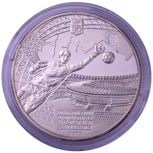 Набір ювілейних монет 2011 року Євро 2012 - 5 штук в футлярі Набір ювілейних монет 2011 року Євро 2012 - 5 штук в футлярі