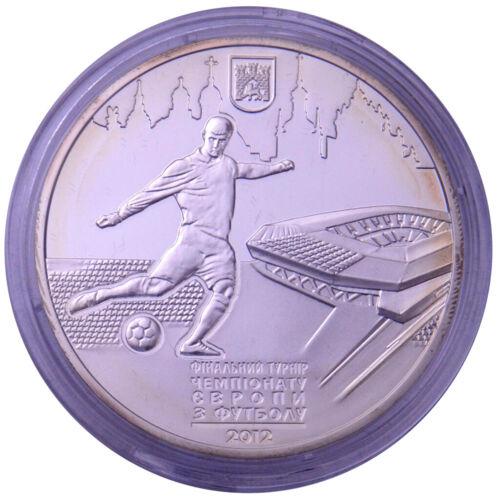 Набір ювілейних монет 2011 року Євро 2012 - 5 штук в футлярі Набір ювілейних монет 2011 року Євро 2012 - 5 штук в футлярі