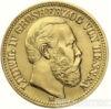 Золота монета 10 Марок 1880 рік. Гессен купити на monitex.com.ua - 1 Золота монета 10 Марок 1880 рік. Гессен