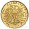Золота монета 10 Марок 1910 рік. Любек купити на monitex.com.ua - 1 Золота монета 10 Марок 1910 рік. Любек