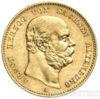 Золота монета 20 Марок 1887 рік. Саксен-Альтенбург купити на monitex.com.ua - 1 Золота монета 20 Марок 1887 рік. Саксен-Альтенбург