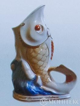 Статуетка Серветниця "Золота рибка"