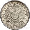 Серебряная монета 2 Марки 1904 год. Баден купить на monitex.com.ua - 0 Серебряная монета 2 Марки 1904 год. Баден