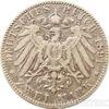 Срібна монета 2 Марки 1891 рік. Гессен купити на monitex.com.ua - 0 Срібна монета 2 Марки 1891 рік. Гессен