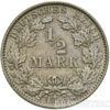 Серебряная монета 1/2 Марки 1916 год. Германия купить на monitex.com.ua - 0 Серебряная монета 1/2 Марки 1916 год. Германия