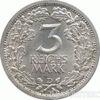 Срібна монета 3 Рейхсмарки 1932 рік. Німеччина купити на monitex.com.ua - 0 Срібна монета 3 Рейхсмарки 1932 рік. Німеччина