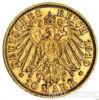 Золота монета 10 Марок 1910 рік. Баварія купити на monitex.com.ua - 0 Золота монета 10 Марок 1910 рік. Баварія