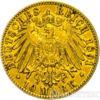 Золотая монета 10 Марок 1891 год. Баден купить на monitex.com.ua - 0 Золотая монета 10 Марок 1891 год. Баден
