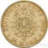Золота монета 10 Марок 1888 рік. Гессен купити на monitex.com.ua - 0 Золота монета 10 Марок 1888 рік. Гессен
