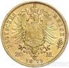 Золота монета 20 Марок 1873 рік. Мекленбург-Штрелиц купити на monitex.com.ua - 0 Золота монета 20 Марок 1873 рік. Мекленбург-Штрелиц