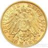 Золота монета 10 Марок 1906 рік. Пруссія купити на monitex.com.ua - 0 Золота монета 10 Марок 1906 рік. Пруссія