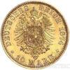 Золотая монета 20 Марок 1874 год. Пруссия купить на monitex.com.ua - 0 Золотая монета 20 Марок 1874 год. Пруссия