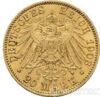 Золота монета 10 Марок 1903 рік. Саксонія купити на monitex.com.ua - 0 Золота монета 10 Марок 1903 рік. Саксонія