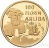 Золота монета 100 флоринів 1999 року. Аруба. 500 років від дня відкриття Аруби купити на monitex.com.ua - 0 Золота монета 100 флоринів 1999 року. Аруба. 500 років від дня відкриття Аруби