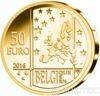 Золота монета 50 Євро 2016 року. Бельгія. Король Філіп. 100-річчя Загальної теорії відносності купити на monitex.com.ua - 0 Золота монета 50 Євро 2016 року. Бельгія. Король Філіп. 100-річчя Загальної теорії відносності