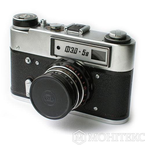 Малоформатний далекомірний фотоапарат ФЕД-5В без експонометра 1975-1991 рік