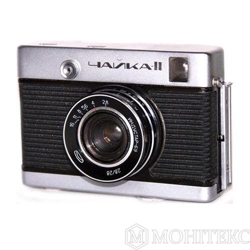 Напівформатний шкальний фотоапарат Чайка-2 БелОМО 1967-1972 рік