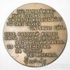 Памятная настольная медаль 100 лет со дня рождения Яна Райниса купить на monitex.com.ua - 1 Памятная настольная медаль 100 лет со дня рождения Яна Райниса